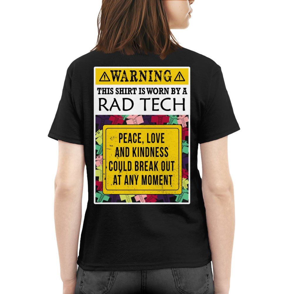 Warning Peace Love - Rad Tech Kindness Shirt T-Shirt Hoodie & More - grunx260804-0194
