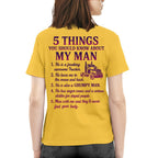 5 Things You Should Know - Trucker Wife Funny T-Shirt, Hoodie & More - grunx260804-0051