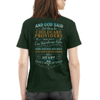 And God Said Childcare Providers Heart Made of Gold T-Shirt, Hoodie & More - grunx260804-0162