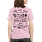 And God Said Dispatchers Made Of Gold - Dispatcher Pride T-Shirt, Hoodie & More - grunx260804-0166
