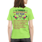 5 Things You Should Know - Lineman Husband Humor T-Shirt, Hoodie & More - grunx260804-0043