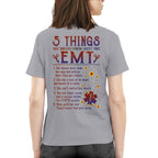 5 Things EMT Warning Apparel - Funny List T-Shirt, Hoodie & More - grunx260804-0019