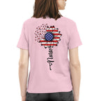 American Flag Flower Nurse Apparel - Patriotic Heart T-Shirt, Hoodie & More - grunx260804-0148
