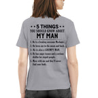 5 Things About My Mechanic Man Apparel - Funny Love Quote T-Shirt, Hoodie & More - grunx260804-0011