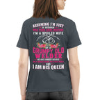 Assuming I'm Just A Woman - Grumpy Welder Wife Quote T-Shirt Hoodie & More - grunx260804-0212