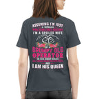 Assuming I'm Just A Woman - Grumpy Operator Wife Quote T-Shirt Hoodie & More - grunx260804-0209