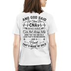 And God Said CNAs Made Of Gold - CNA Appreciation T-Shirt, Hoodie & More - grunx260804-0165
