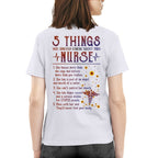 5 Things Nurse Warning Apparel - Funny Quote T-Shirt, Hoodie & More - grunx260804-0020