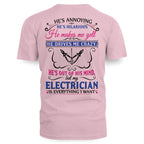 Awesome Electrician's Lady-T-Shirt - grunx260804-0067