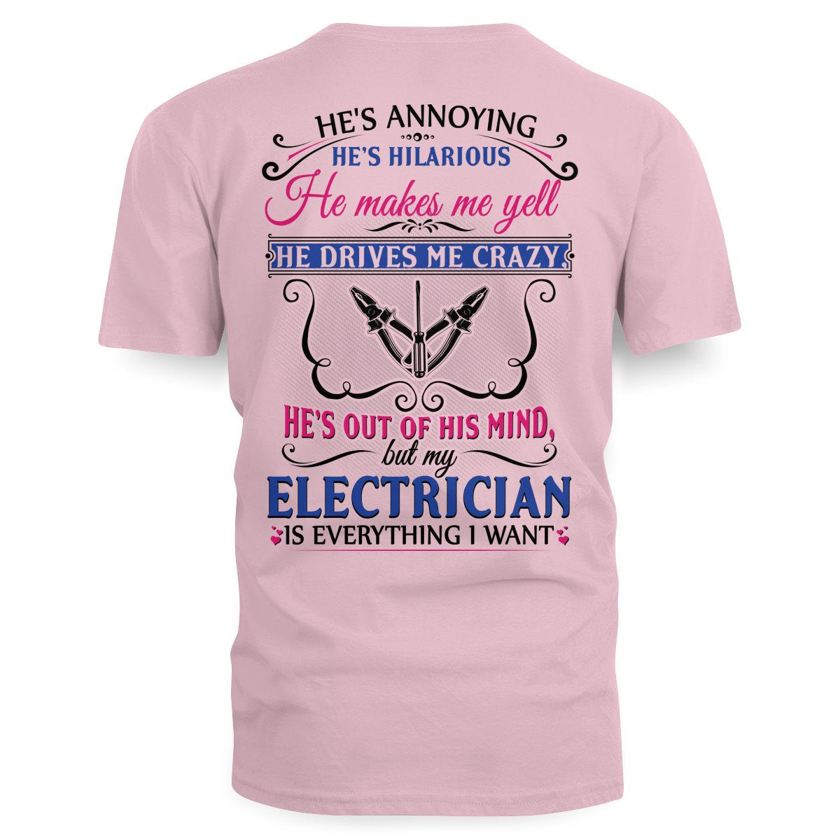 Awesome Electrician's Lady-T-Shirt - grunx260804-0067