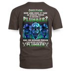 An Average Person Can't Be A Plumber - Skull Design T-Shirt, Hoodie & More - grunx260804-0159