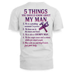 5 Things You Should Know - Carpenter Wife Funny T-Shirt, Hoodie & More - grunx260804-0041
