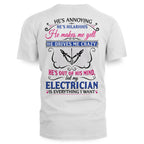 Awesome Electrician's Lady-T-Shirt - grunx260804-0067