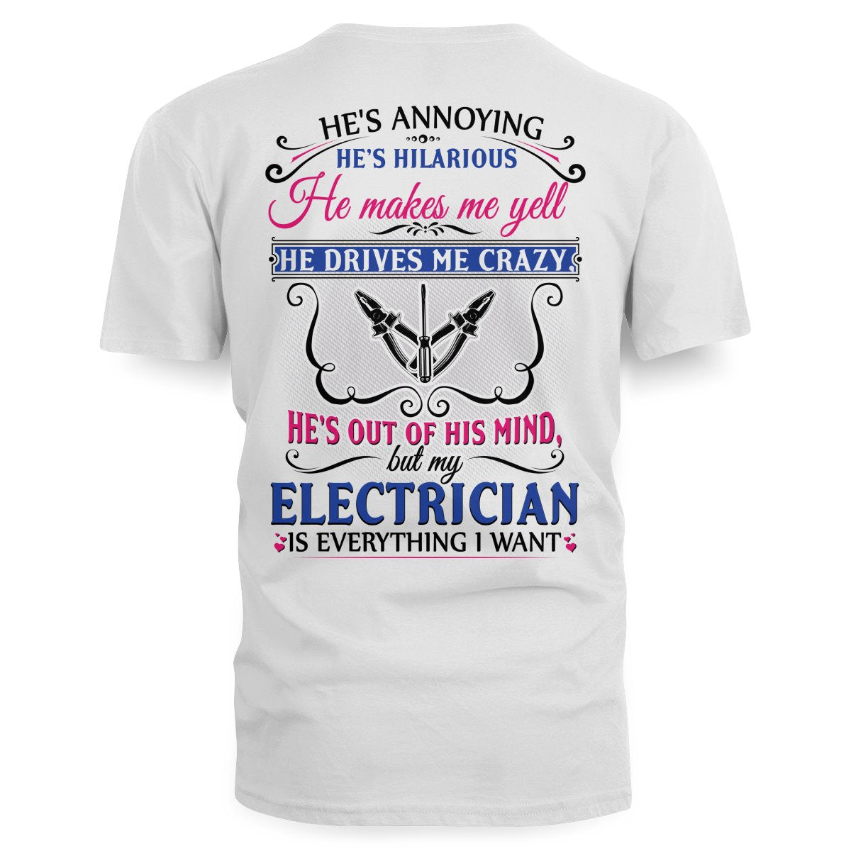 Awesome Electrician's Lady-T-Shirt - grunx260804-0067