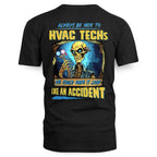 Always Be Nice HVAC Tech Apparel - Funny Skeleton T-Shirt Hoodie & More - grunx260804-0098