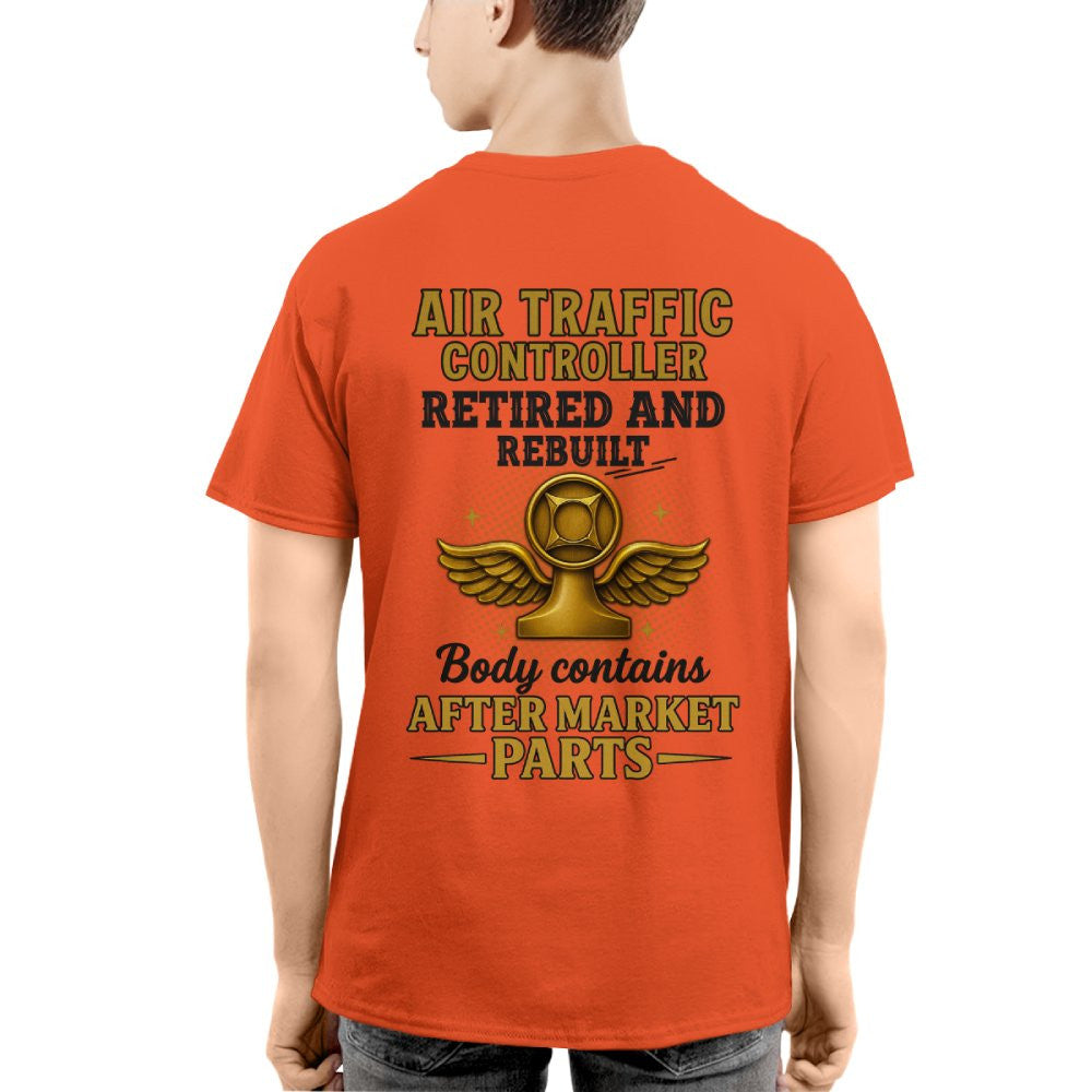 Air Traffic Controller Retired Rebuilt - Funny T-Shirt, Hoodie & More - grunx260804-0084