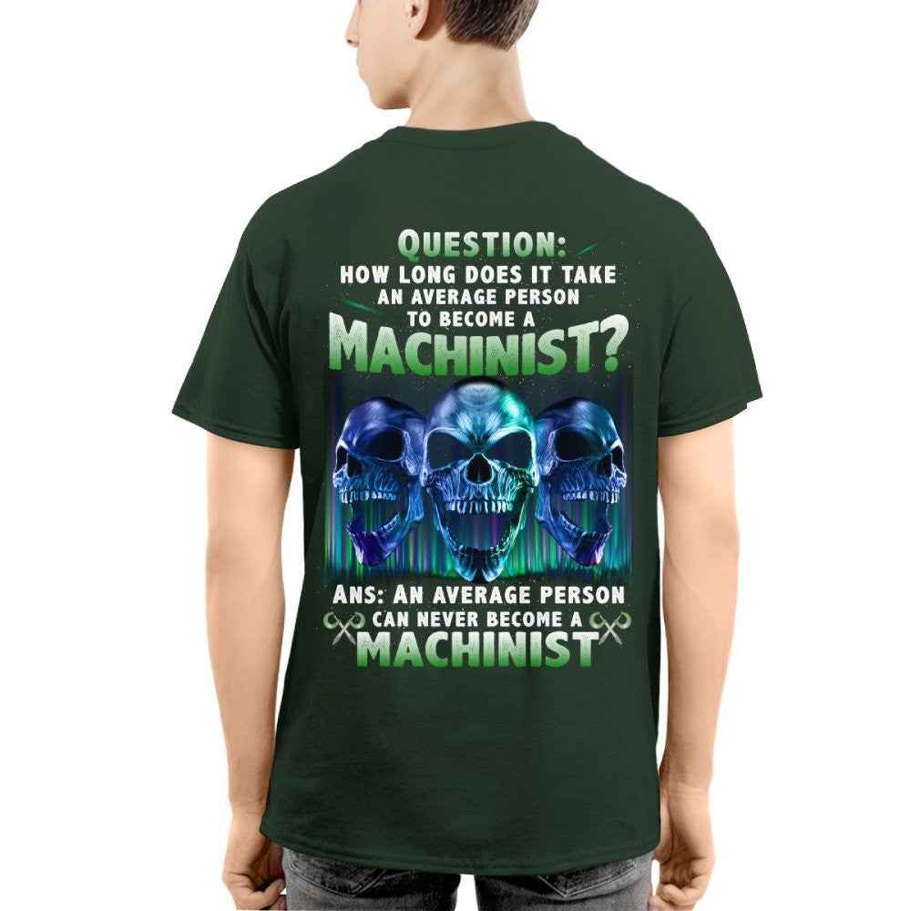 Average Person Can't Be Machinist Apparel - Skull Trade Pride T-Shirt, Hoodie & More - grunx260804-0232