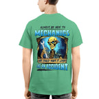 Always Be Nice To Mechanics Apparel - Skull Humor T-Shirt, Hoodie & More - grunx260804-0110