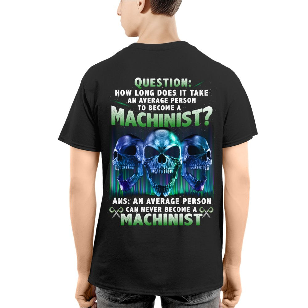 Average Person Can't Be Machinist Apparel - Skull Trade Pride T-Shirt, Hoodie & More - grunx260804-0232