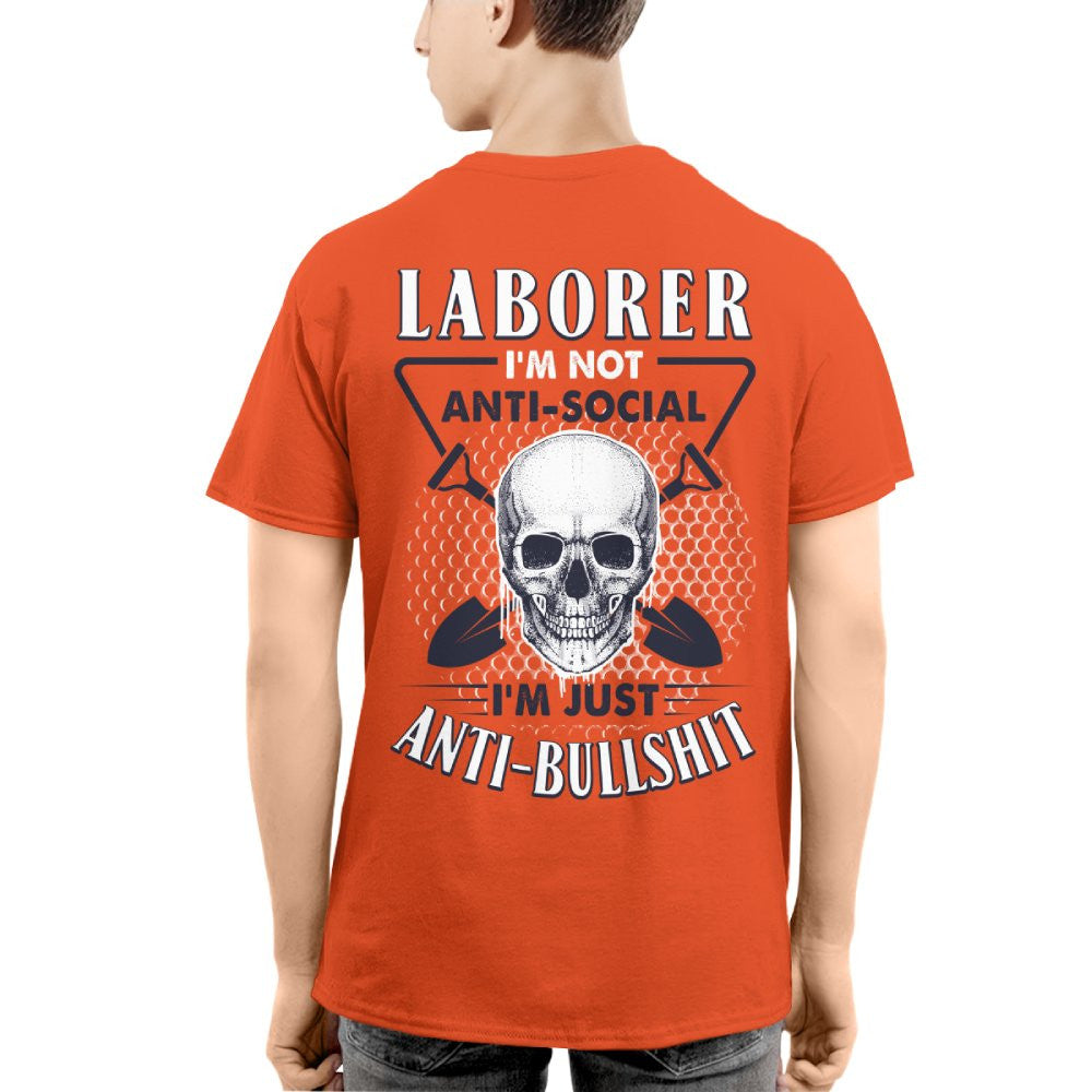 Anti-Social Laborer - Anti-Bullshit T-Shirt, Hoodie & More - grunx260804-0189