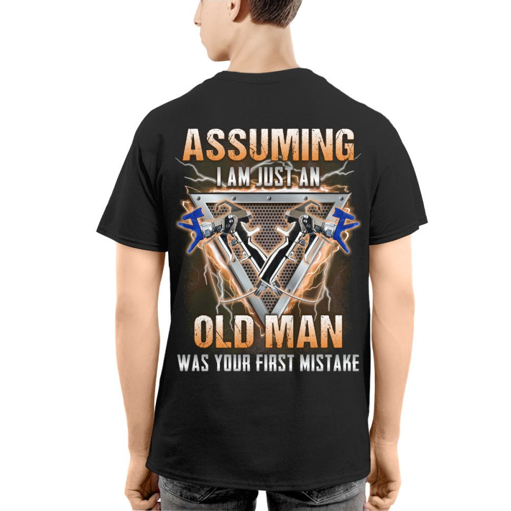 Assuming I'm Just An Old Man - Painter Tool Pride T-Shirt, Hoodie & More - grunx260804-0223