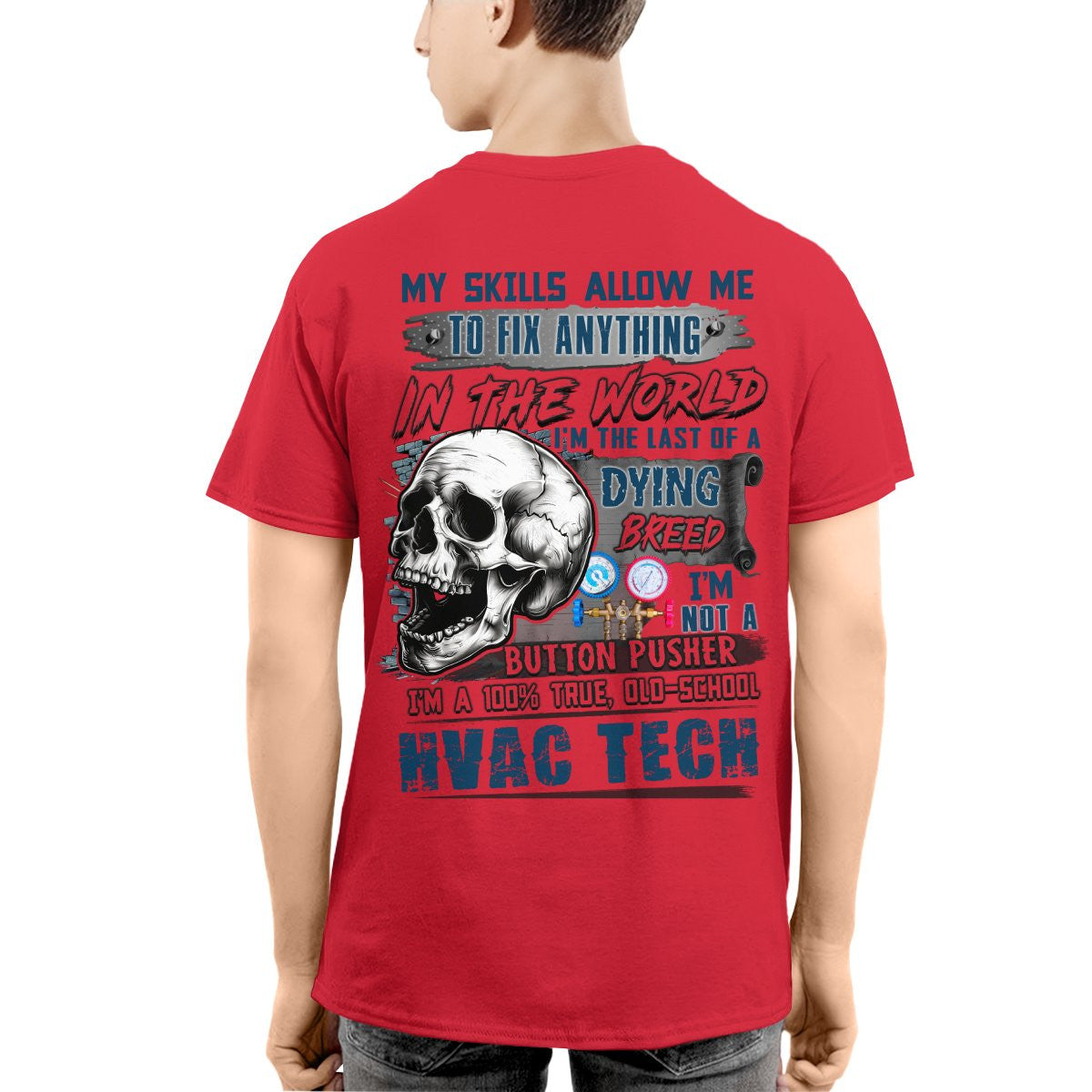 Awesome HVAC Tech-T-shirt - grunx260804-0239