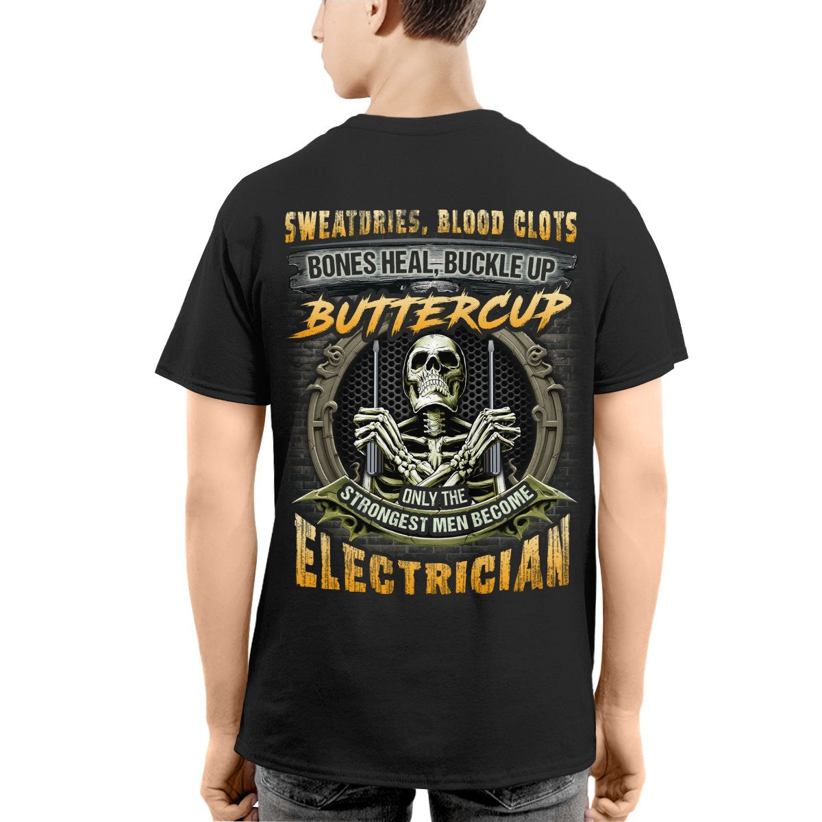 Awesome Electrician-Hoodie - grunx260804-0044