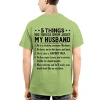 5 Things You Should Know About My Husband Mechanic Apparel - Funny Gift T-Shirt, Hoodie & More - grunx260804-0024