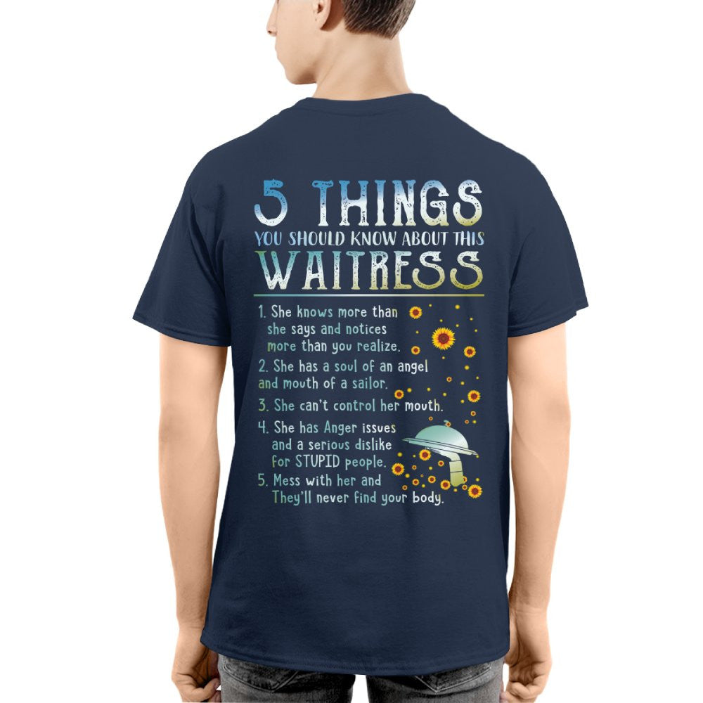 5 Things About This Waitress Apparel - Funny Warning Quote T-Shirt, Hoodie & More - grunx260804-0016