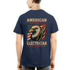 American By Birth Electrician By Choice - Patriotic Electrician T-Shirt, Hoodie & More - grunx260804-0126
