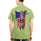 American Pride Machinist Apparel - USA Flag T-Shirt, Hoodie & More - grunx260804-0155