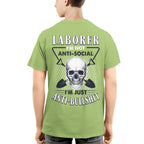 Anti-Social Laborer - Anti-Bullshit T-Shirt, Hoodie & More - grunx260804-0189