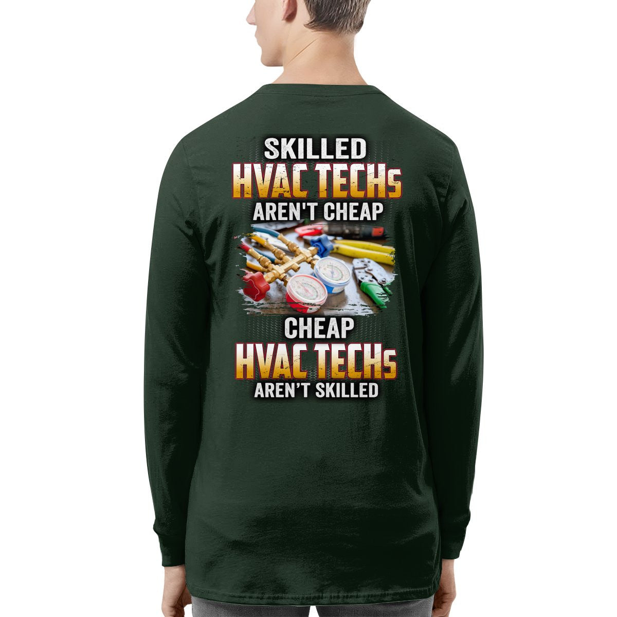 Awesome HVAC Techs-T-Shirt - grunx260804-0255