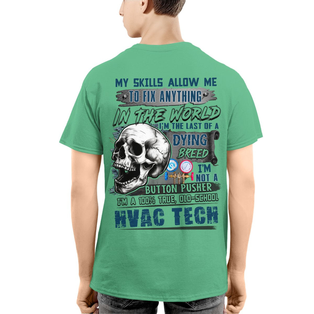 Awesome HVAC Tech-T-shirt - grunx260804-0239
