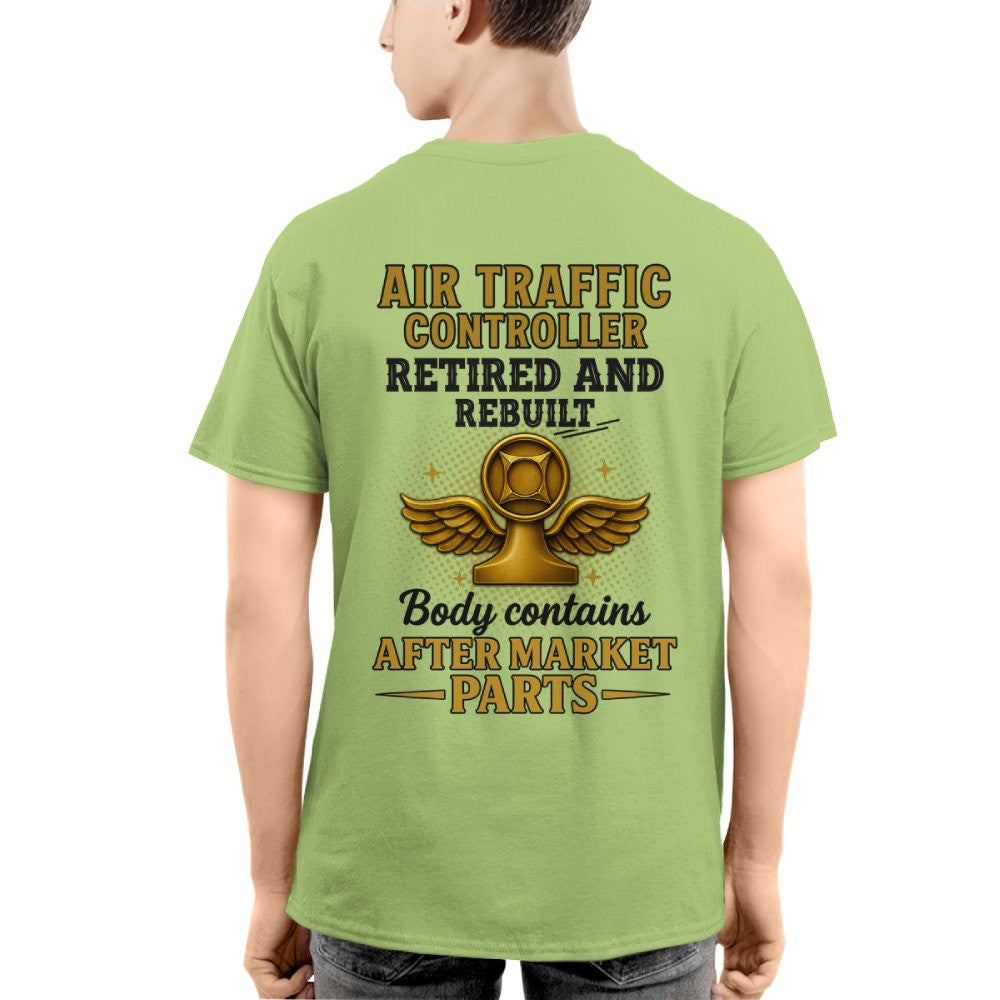 Air Traffic Controller Retired Rebuilt - Funny T-Shirt, Hoodie & More - grunx260804-0084