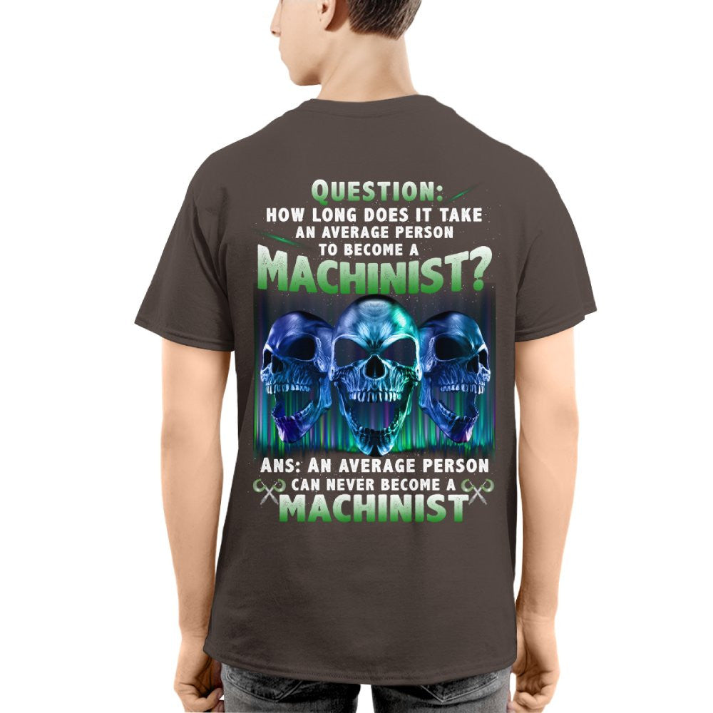 Average Person Can't Be Machinist Apparel - Skull Trade Pride T-Shirt, Hoodie & More - grunx260804-0232