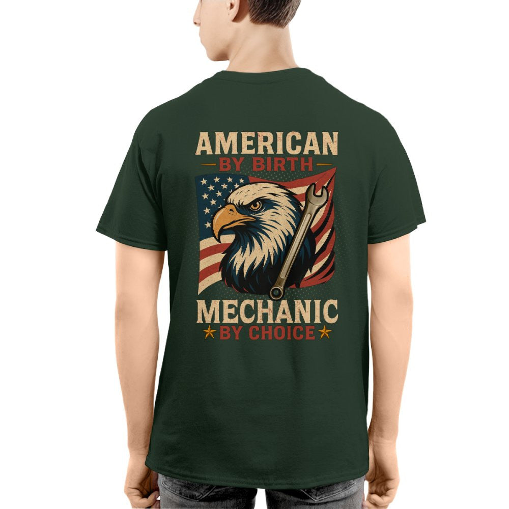 American By Birth Mechanic By Choice - Patriotic Mechanic T-Shirt, Hoodie & More - grunx260804-0136
