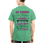 Laborer Knight In Shining Armor - Dirty Boots T-Shirt, Hoodie & More - grunx260804-0201