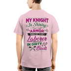 Laborer Knight In Shining Armor - Dirty Boots T-Shirt, Hoodie & More - grunx260804-0201