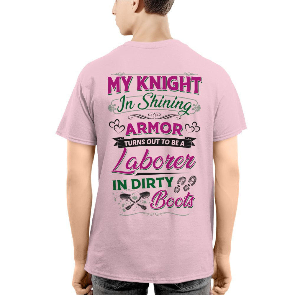 Laborer Knight In Shining Armor - Dirty Boots T-Shirt, Hoodie & More - grunx260804-0201