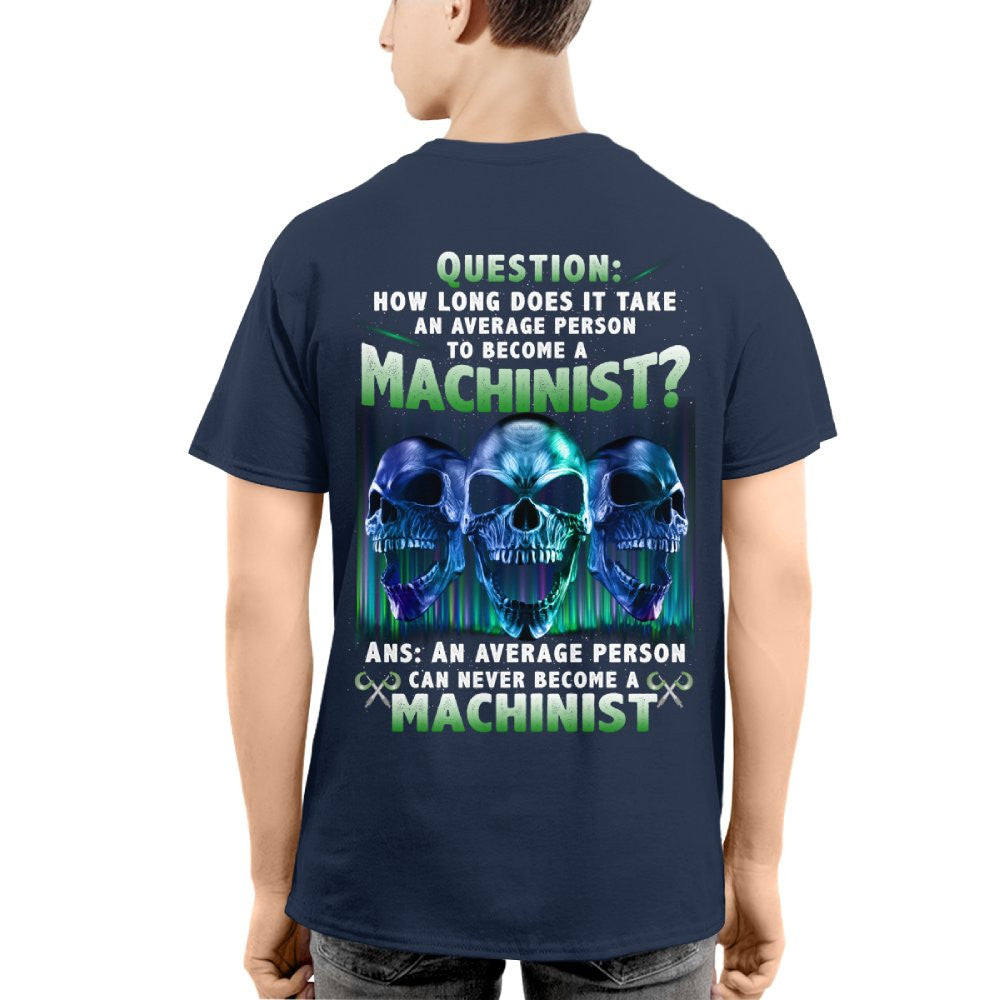 Average Person Can't Be Machinist Apparel - Skull Trade Pride T-Shirt, Hoodie & More - grunx260804-0232