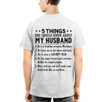 5 Things You Should Know About My Husband Mechanic Apparel - Funny Gift T-Shirt, Hoodie & More - grunx260804-0024