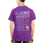 5 Things About This Waitress Apparel - Funny Warning Quote T-Shirt, Hoodie & More - grunx260804-0016