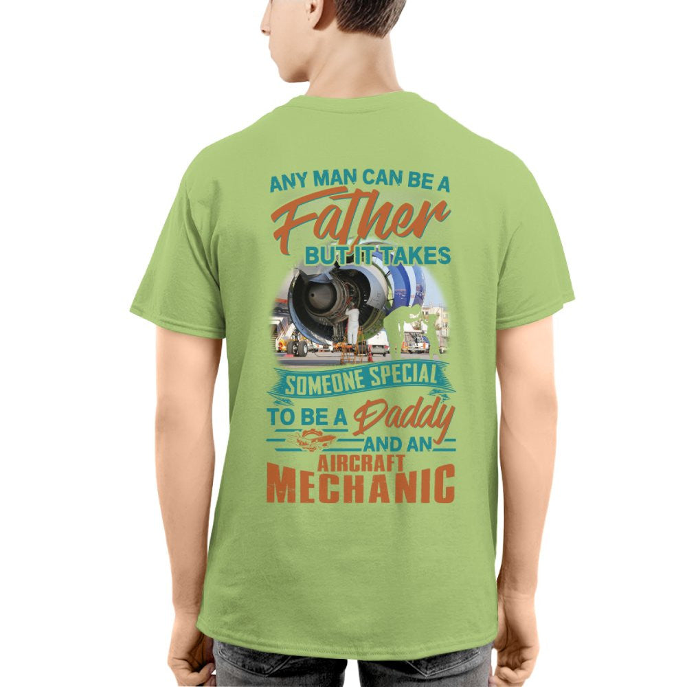 Someone Special Daddy - Aircraft Mechanic Fatherhood T-Shirt, Hoodie & More - grunx260804-0066