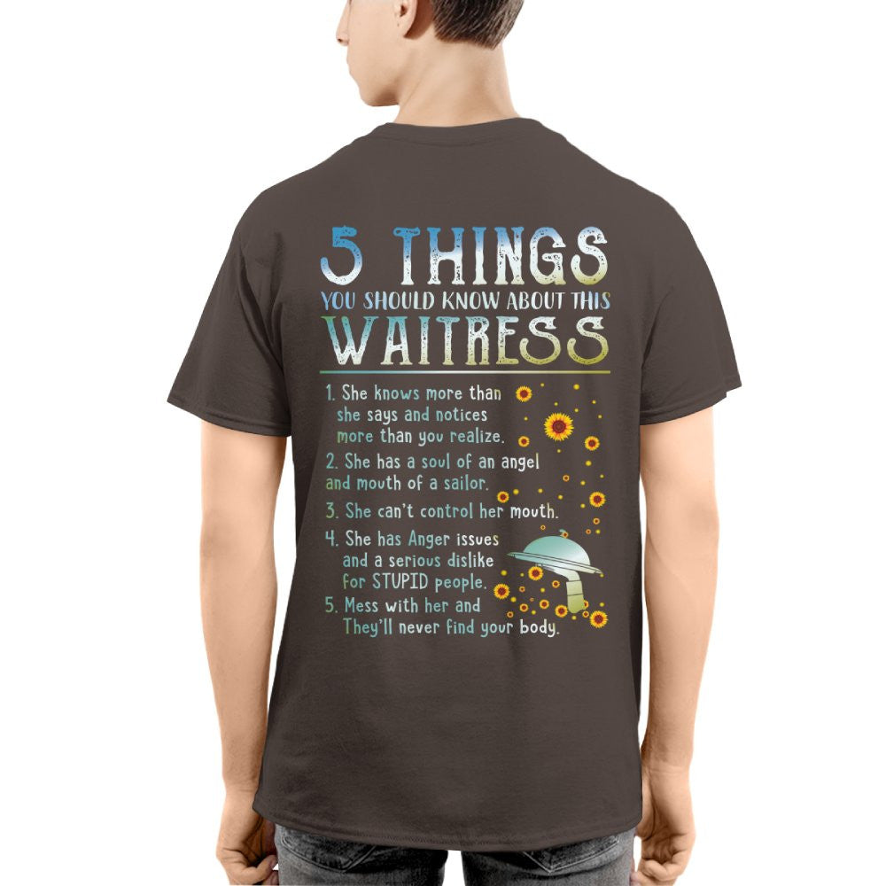 5 Things About This Waitress Apparel - Funny Warning Quote T-Shirt, Hoodie & More - grunx260804-0016