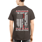 Assuming I'm Just An Old Man - Firefighter Pride T-Shirt, Hoodie & More - grunx260804-0217