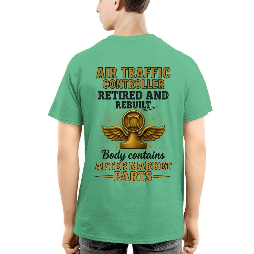Air Traffic Controller Retired Rebuilt - Funny T-Shirt, Hoodie & More - grunx260804-0084