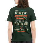 Awesome Electrician's lady-Hoodie - grunx260804-0066