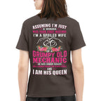 Assuming I'm Just A Woman - Mechanic Wife Pride T-Shirt, Hoodie & More - grunx260804-0214