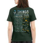 5 Things You Should Know About This Correctional Officer - Funny Design T-Shirt, Hoodie & More - grunx260804-0056
